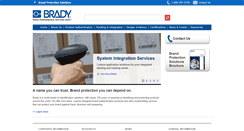 Desktop Screenshot of bradybrandprotection.com
